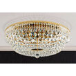 Plafoniera clasica cristal alama Aur 24k 6xE27/60W, Sheraton DLU-2327/6/55 Gold Orion